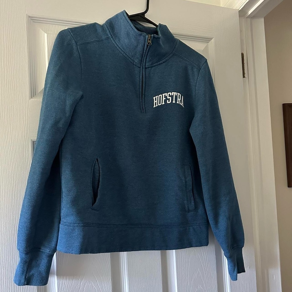 Hofstra Quarter-Zip Pullover Sweatshirt